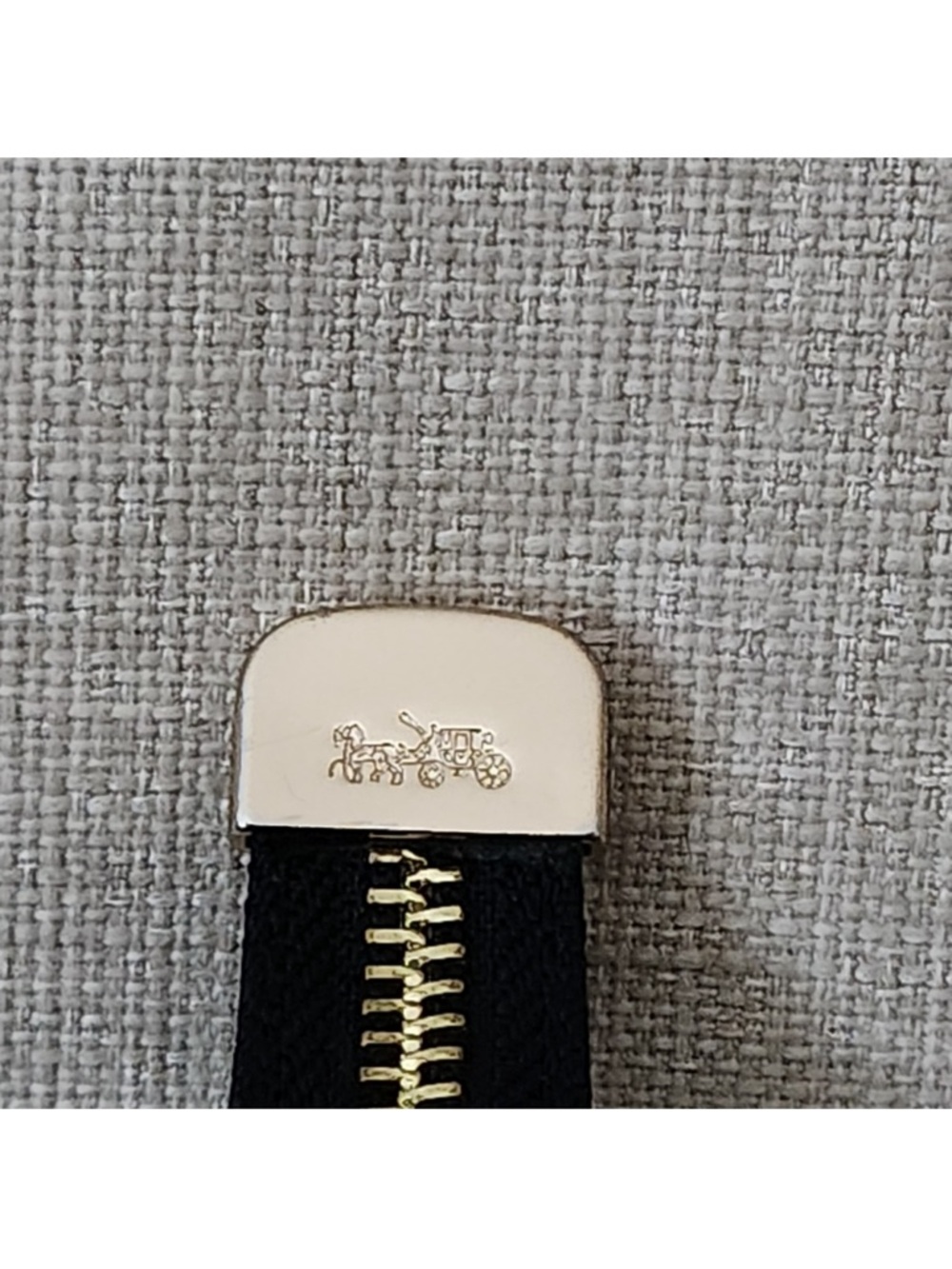 Coach Mini Emma Black Leather Satchel with Dark Brown Trim and Crossbody Strap - Picture 3 of 12